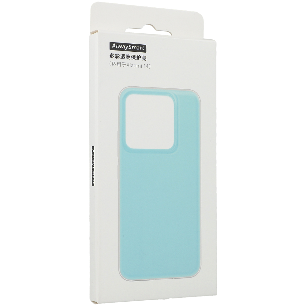 Etui alwaySmart TPU Colorful Case do Xiaomi 14, niebieskie